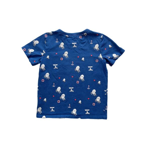 Art & Eden Sea Life Pocket Tee Size 6 - Picture 3 of 4